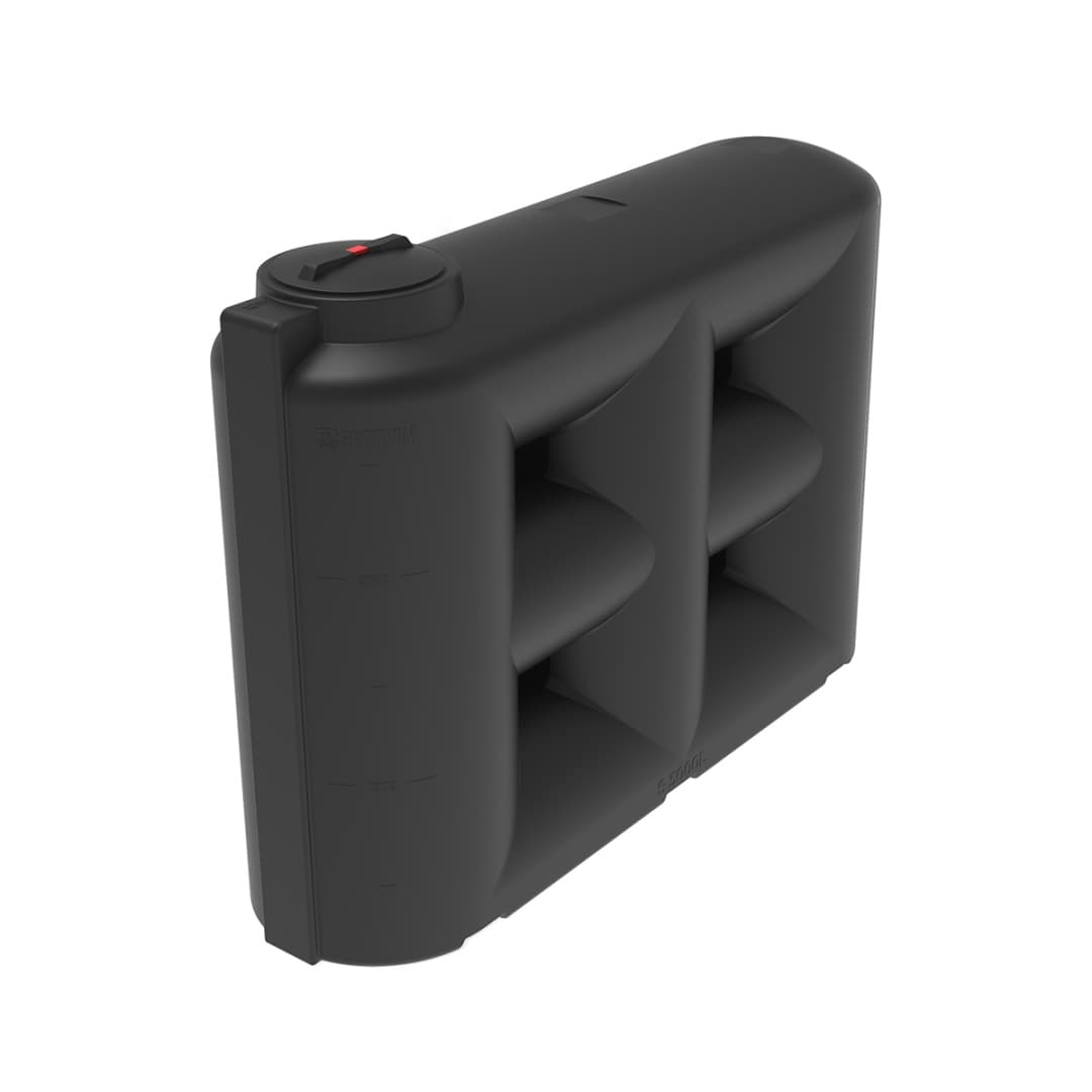 Емкость Экопром S 3000 л черная