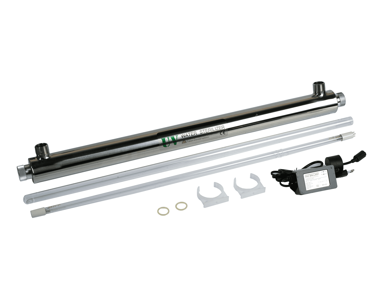 УФ стерилизатор STERILIZER  - UV12GPM - 1" (до 2,5 м3/ч), лампа PHILIPS