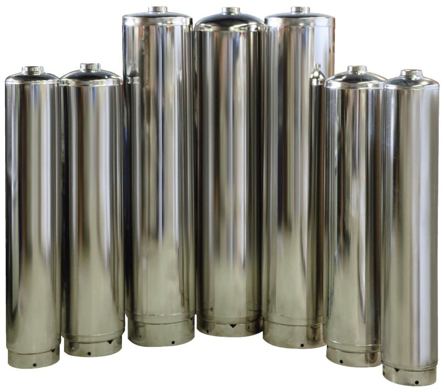 SS304-1254-2,5" Aquapro Нерж. корпус D30.48xH138, толщина стенки 2мм