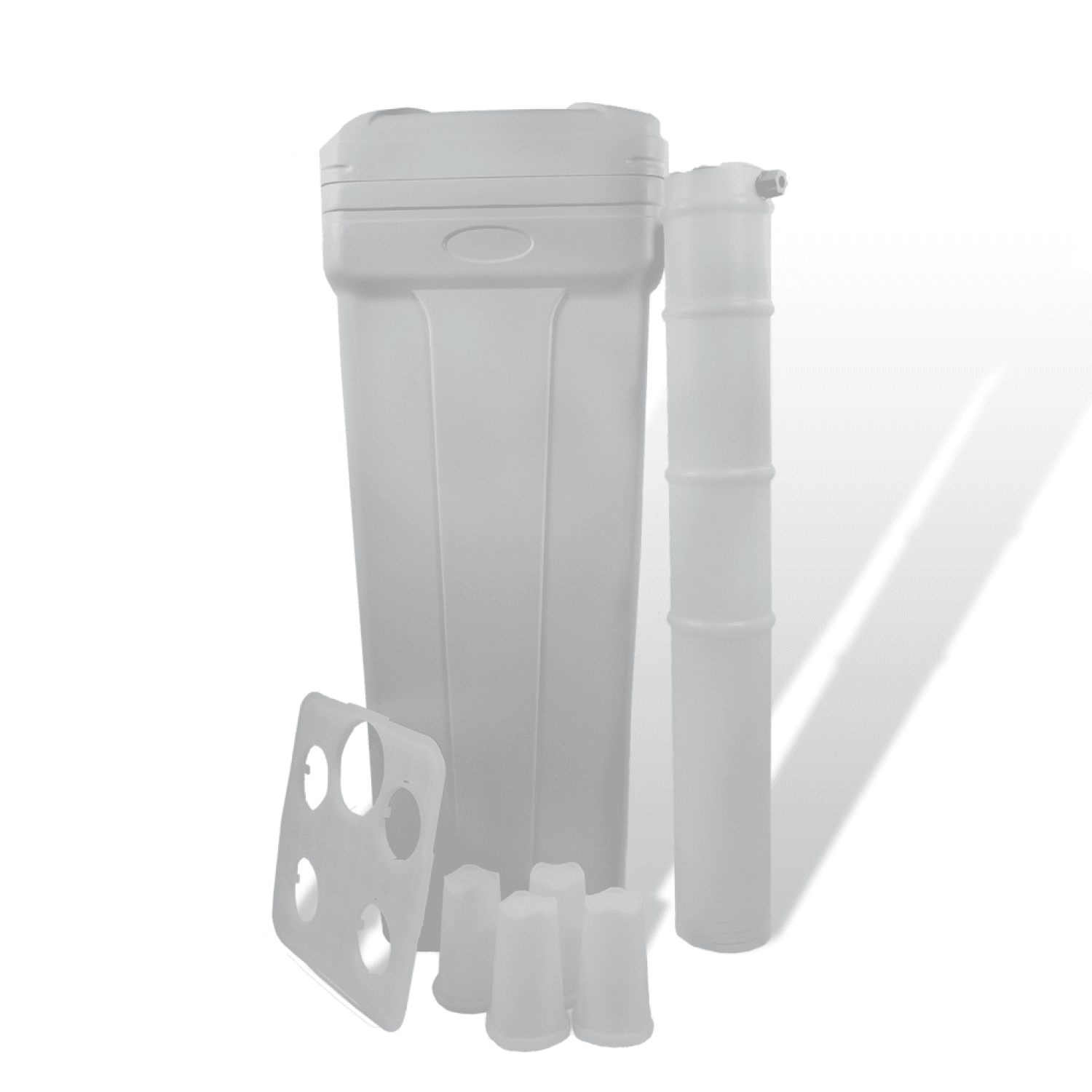 Солевой бак на 100 л (в сборе)