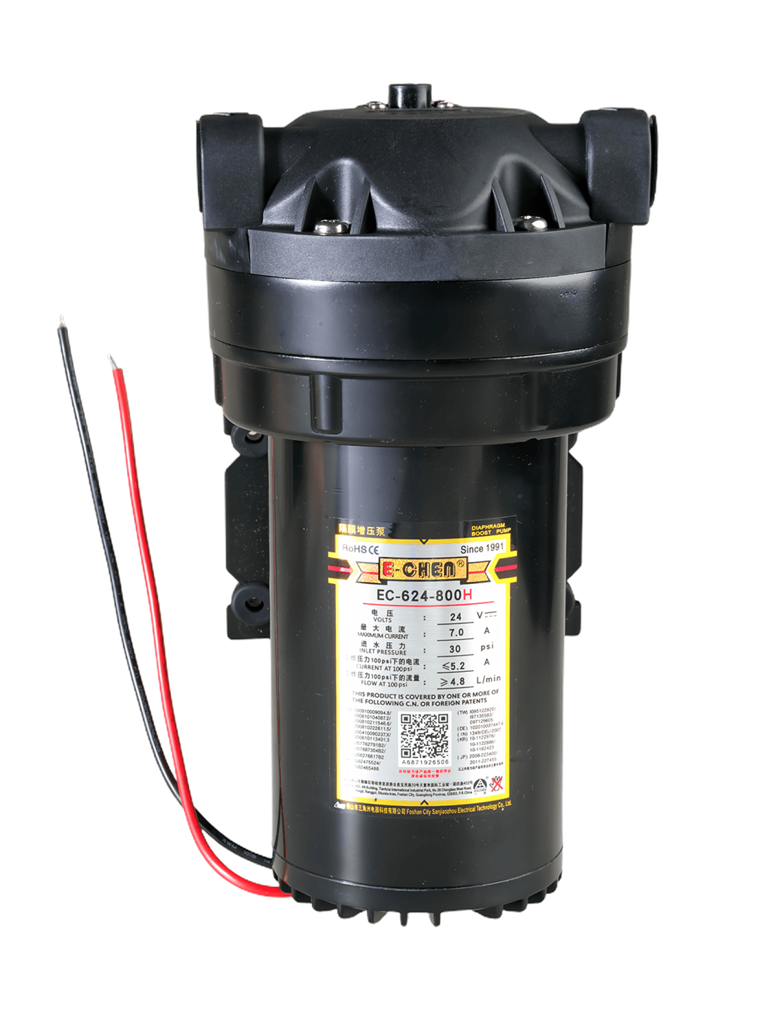 Бустерный насос AWT 800GPD (без блока питания, 24V)