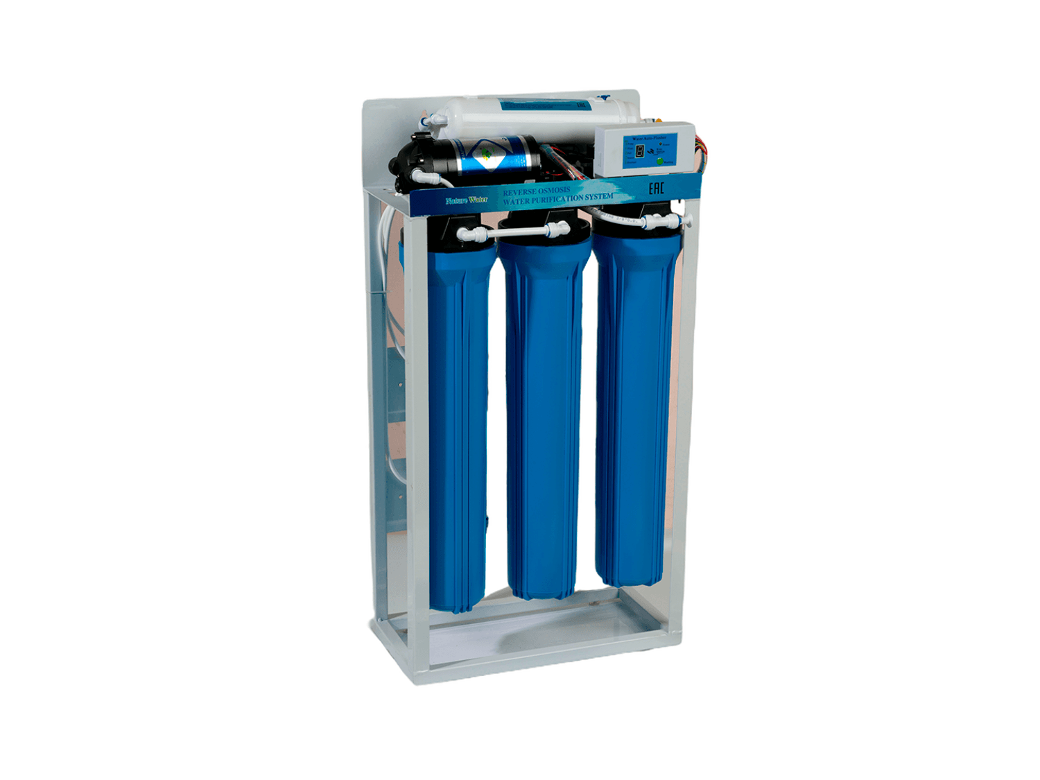 Система обратного осмоса NatureWater с насосом NW-ROC4-200GPD (до 750л/сут)