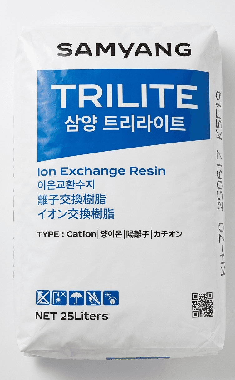 Инертная смола TRILITE TR70 — верхний слой для установок с плотным слоем и систем Triobed, 25 л