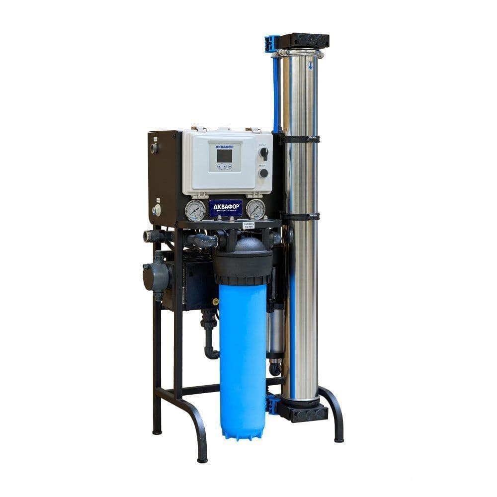 Аквафор APRO-M-250-G-D-F-3 — установка обратного осмоса 0,25 м³/ч (250 л/ч)